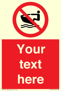 Custom No personal water craft